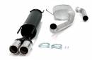 Выхлоп catback 2x80mm Opel Omega B седан V94 2.2i-16V TA-TECHNIX 01OP010-26