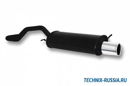 Спортивный глушитель 1x90mm Seat Ibiza II 1.0/1.3/1.4 16V/1.6/1.8/2.0 16V/1.9SDi/1.9TD TA-TECHNIX 01SE001-9