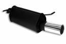 Спортивный глушитель 1x90mm Toyota Yaris P1 1.0/1.3 TA-TECHNIX 01TO001-9