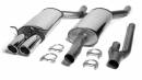 Выхлоп catback из нержавеющей стали 2x80mm Audi A4 B5 седан / avant Quattro 2.4 / 2.6 / 2.8 / 2.5TDI TA-TECHNIX 02AU002-8