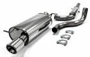 Выхлоп catback из нержавеющей стали 1x100mm Audi TT 8N 1.8T TA-TECHNIX 02AU006-10