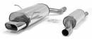 Выхлоп catback из нержавеющей стали 85x150mm BMW 3er Serie E46 1.6 / 1.8 TA-TECHNIX 02BM004-21