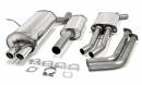 Выхлоп catback из нержавеющей стали 2x70mm BMW 3er Serie E46 2.0 / 2.3 / 2.8 TA-TECHNIX 02BM005-19