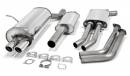 Выхлоп catback из нержавеющей стали 2x70mm BMW 3er Serie E46 2.0 / 2.5 / 3.0 TA-TECHNIX 02BM006-19