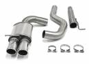 Выхлоп catback из нержавеющей стали 2x80mm BMW 3er Serie E90 / E91 / E92 / E93 1.6 / 1.8 / 2.0 TA-TECHNIX 02BM008-8