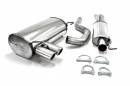 Выхлоп catback из нержавеющей стали 2x70mm BMW 3er Serie E90 / E91 2.5 / 3.0 TA-TECHNIX 02BM009-19