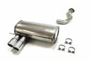 Выхлоп catback из нержавеющей стали 2x70mm BMW 3er Serie E90 / E91 2.5 / 3.0 TA-TECHNIX 02BM010-19