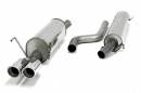 Выхлоп catback из нержавеющей стали 2x80mm Opel Astra G caravan 1,4 / 1.6 / 1.8 / 2.0 / 2.2 TA-TECHNIX 02OP006-8