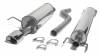 Выхлоп catback из нержавеющей стали 1x90x120mm Opel Astra H / Astra H GTC 1,4 / 1.6 / 1.8 TA-TECHNIX 02OP012-25