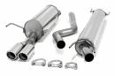 Выхлоп catback из нержавеющей стали 2x80mm Opel Astra H Caravan 1,4 / 1.6 / 1.8 TA-TECHNIX 02OP013-8