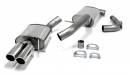 Выхлоп catback из нержавеющей стали 2x80mm VW Passat СС 1.8TSI / 2.0TFSI TA-TECHNIX 02VW014-8