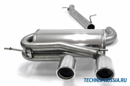Выхлоп catback из нержавеющей стали 2x100mm VW Golf VI R TA-TECHNIX 02VW017-32