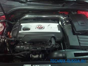 Карбоновый патрубок для интейка VW Passat B6, B7 3C 2.0 TFSI   TA-TECHNIX 114VW006