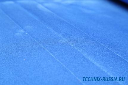 Спортивное сиденье полуковш TA-TECHNIX 117S2B-A-R алькантара синий
