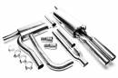 Выхлоп catback из нержавеющей стали 2x76mm Audi A4 B5 TA-TECHNIX EVOA4AE276
