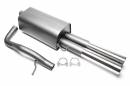 Спортивный глушитель 2x76mm Audi A4 B5 Sedan/ Avant 1.6/1.8/1.8T/1.9TDI TA-TECHNIX EVOA4E276