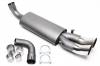 Спортивный глушитель 2x76mm DTM Audi 80/90 B3 1.8/2.0/2.3/2.6 TA-TECHNIX EVOA80ED76