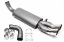 Спортивный глушитель 2x76mm DTM Audi 80/90 B3 1.8/2.0/2.3/2.6 TA-TECHNIX EVOA80ED76