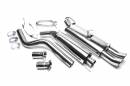 Выхлоп catback из нержавеющей стали 2x76mm DTM Opel Kadett E TA-TECHNIX EVOAFAED76