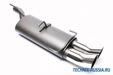 Спортивный глушитель 2x90mm DTM Opel Astra F-CC/Kadett E-CC 1,4/1,6/1,8/2,0 TA-TECHNIX EVOAFED90