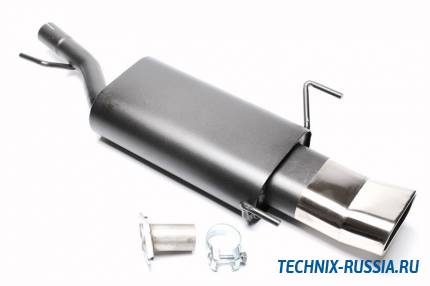 Спортивный глушитель 70x140mm DTM Opel Astra G-CC 1,2/1,4 16V/1,6/1,6 16V/1,7 DTI 16V/1,8 16V/2,0 16V/2,0 DTI + 16V/2,2 16V TA-TECHNIX EVOAGEDTM