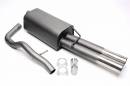 Спортивный глушитель 2x76mm VW Bora TA-TECHNIX EVOBORAE276
