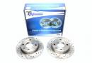Тормозные диски 239mm с перфорацией и насечками Ford Orion TA-TECHNIX EVOBS1011P