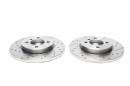 Тормозные диски 260 mm с перфорацией и насечками BMW 3er E30 TA-TECHNIX EVOBS1022P