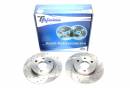 Тормозные диски 237mm с перфорацией и насечками Peugeot 106 II TA-TECHNIX EVOBS1036P