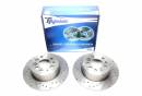 Тормозные диски 261 mm с перфорацией и насечками Opel Vectra A TA-TECHNIX EVOBS1049P