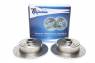 Тормозные диски 261 mm с перфорацией и насечками Opel Kadett E TA-TECHNIX EVOBS1051P