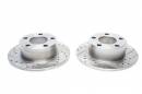 Тормозные диски 245 mm с перфорацией и насечками VW Passat B5 TA-TECHNIX EVOBS1067P