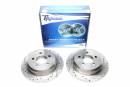 Тормозные диски 285mm с перфорацией и насечками Jeep Grand Cherokee I TA-TECHNIX EVOBS1113P