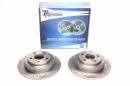 Тормозные диски 266mm с перфорацией и насечками Subaru Forester SF, SG TA-TECHNIX EVOBS1123P