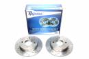 Тормозные диски 258mm с перфорацией и насечками Nissan Primera Traveller TA-TECHNIX EVOBS1127P