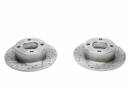Тормозные диски 245mm с перфорацией и насечками Audi Cabriolet B4 TA-TECHNIX EVOBS1191P