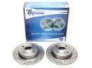 Тормозные диски 234mm с перфорацией и насечками Nissan Micra K11 TA-TECHNIX EVOBS1194P