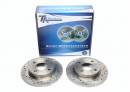 Тормозные диски 239,7mm с перфорацией и насечками Ford Fiesta III+IV TA-TECHNIX EVOBS1217P