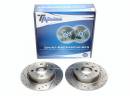Тормозные диски 228mm с перфорацией и насечками Volvo 480E TA-TECHNIX EVOBS1279P
