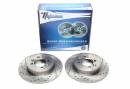 Тормозные диски 265mm с перфорацией и насечками Renault Laguna I TA-TECHNIX EVOBS1287P