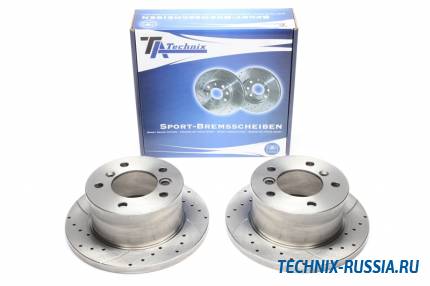 Тормозные диски 272mm с перфорацией и насечками VW LT 28-46 TA-TECHNIX EVOBS1300P