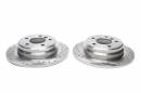 Тормозные диски 298 mm с перфорацией и насечками BMW 5er E39 TA-TECHNIX EVOBS1304P