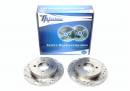 Тормозные диски 236mm с перфорацией и насечками Mitsubishi Carisma седан TA-TECHNIX EVOBS1321P
