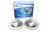 Тормозные диски 247mm с перфорацией и насечками Citroen Xsara Coupe TA-TECHNIX EVOBS1338P