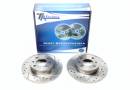 Тормозные диски 240,5mm с перфорацией и насечками Autobianchi Autobianchi Y10 TA-TECHNIX EVOBS1339P