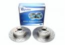 Тормозные диски 284mm с перфорацией и насечками Rover Rover 75 TA-TECHNIX EVOBS1346P