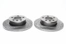Тормозные диски 282 mm с перфорацией и насечками VW T4 TA-TECHNIX EVOBS1375P