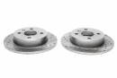 Тормозные диски 240 mm с перфорацией и насечками Opel Astra F TA-TECHNIX EVOBS1389P