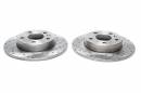 Тормозные диски 264 mm с перфорацией и насечками Opel Corsa C TA-TECHNIX EVOBS1392P