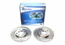 Тормозные диски 266mm с перфорацией и насечками Citroen C2 TA-TECHNIX EVOBS1406P